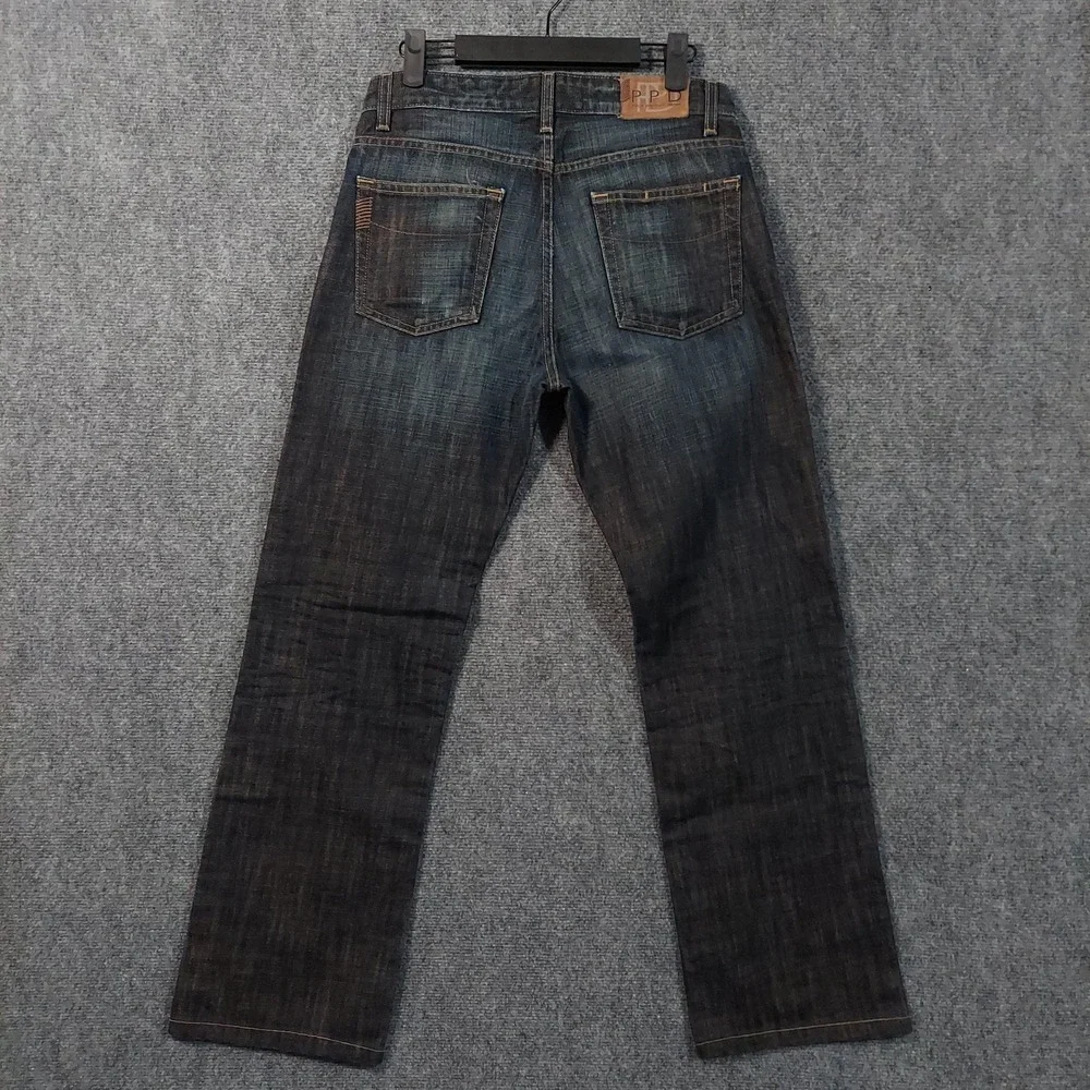 Paige PPD Jeans Mens 29 Blue Dark Wash‎ Doheny Straight Leg Made in USA Denim
